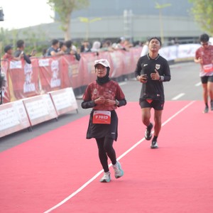 Race photo from KEDIRI HALF MARATHON 2026