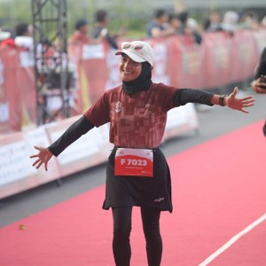 Race photo from KEDIRI HALF MARATHON 2026