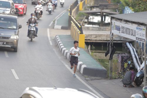 Race photo from ABR 2024 VIBES