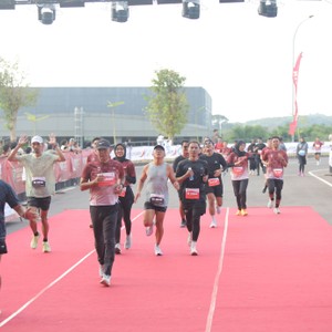 Race photo from KEDIRI HALF MARATHON 2026