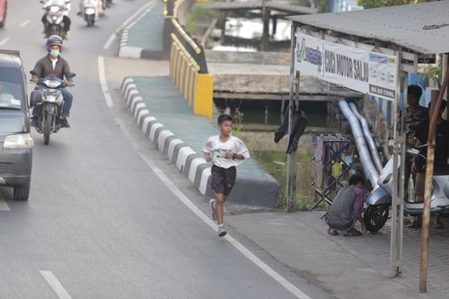 Race photo from ABR 2024 VIBES