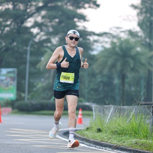 Race photo from BOGORUN 2026