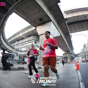 Race photo from SMARTFREN RUN 2026