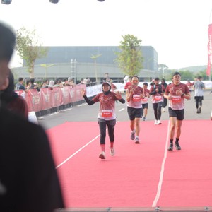 Race photo from KEDIRI HALF MARATHON 2026