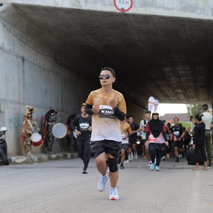 Race photo from KEDIRI HALF MARATHON 2026