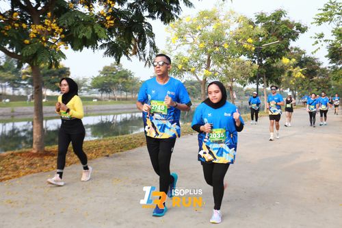 Race photo from ISOPlus Run 2024 Jakarta