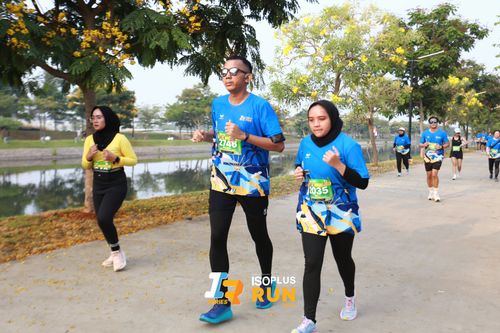 Race photo from ISOPlus Run 2024 Jakarta