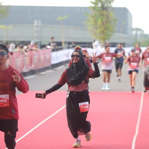 Race photo from KEDIRI HALF MARATHON 2026