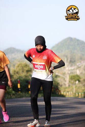 Race photo from Kelud Vertical Challenge 2024