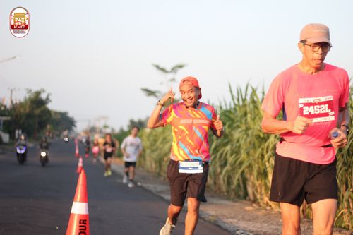 Race photo from Kediri Half Marathon 2024