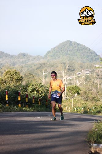 Race photo from Kelud Vertical Challenge 2024