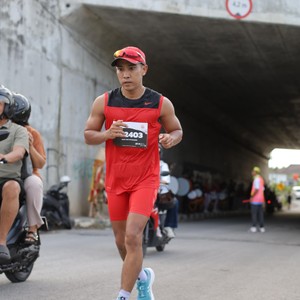 Race photo from KEDIRI HALF MARATHON 2026