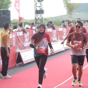 Race photo from KEDIRI HALF MARATHON 2026