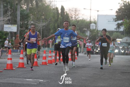 Race photo from Jabar Run 10K 2024