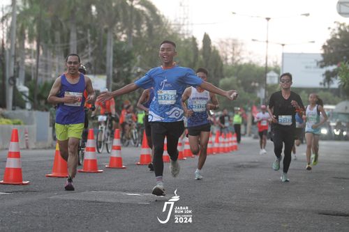 Race photo from Jabar Run 10K 2024