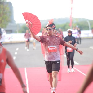 Race photo from KEDIRI HALF MARATHON 2026