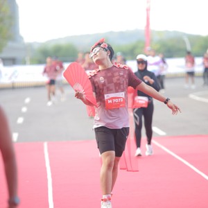 Race photo from KEDIRI HALF MARATHON 2026