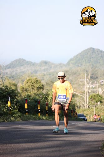 Race photo from Kelud Vertical Challenge 2024