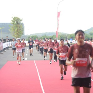 Race photo from KEDIRI HALF MARATHON 2026