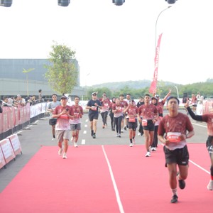 Race photo from KEDIRI HALF MARATHON 2026