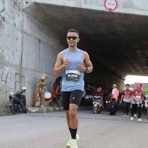 Race photo from KEDIRI HALF MARATHON 2026