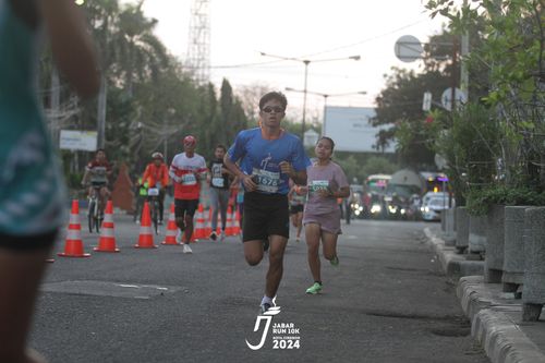 Race photo from Jabar Run 10K 2024