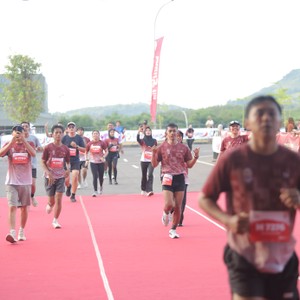 Race photo from KEDIRI HALF MARATHON 2026