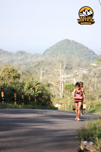 Race photo from Kelud Vertical Challenge 2024