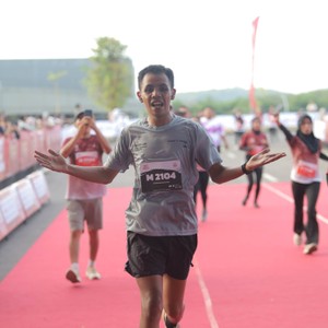 Race photo from KEDIRI HALF MARATHON 2026