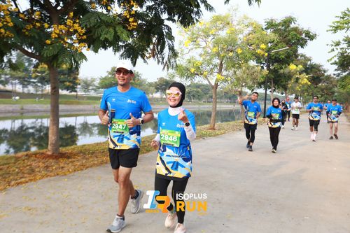 Race photo from ISOPlus Run 2024 Jakarta