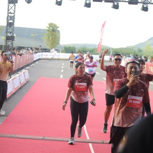 Race photo from KEDIRI HALF MARATHON 2026