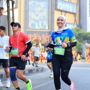 Race photo from SURABAYA ISOPLUS MARATHON 2026