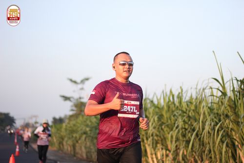 Race photo from Kediri Half Marathon 2024