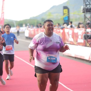 Race photo from KEDIRI HALF MARATHON 2026
