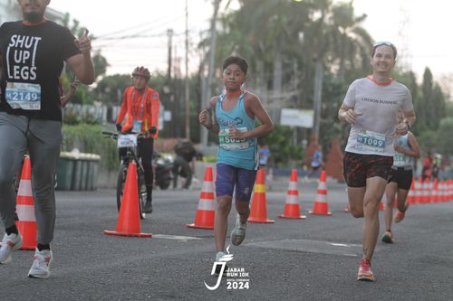 Race photo from Jabar Run 10K 2024
