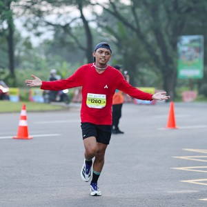 Race photo from BOGORUN 2026