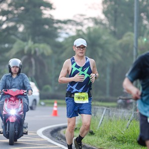 Race photo from BOGORUN 2026