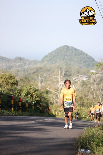 Race photo from Kelud Vertical Challenge 2024