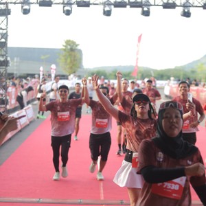 Race photo from KEDIRI HALF MARATHON 2026