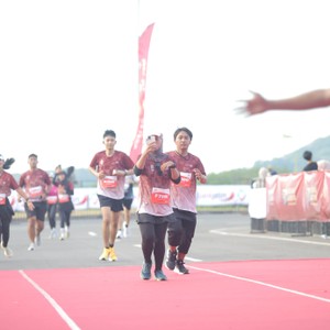 Race photo from KEDIRI HALF MARATHON 2026