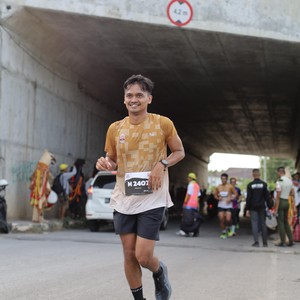 Race photo from KEDIRI HALF MARATHON 2026