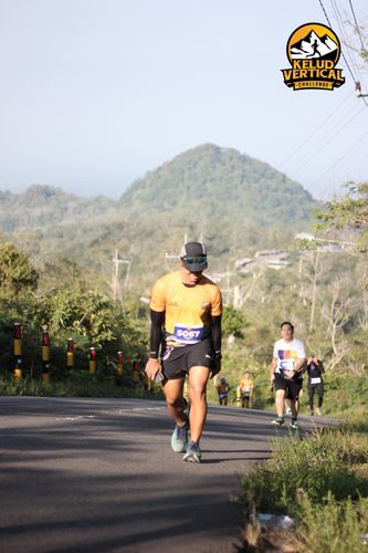 Race photo from Kelud Vertical Challenge 2024