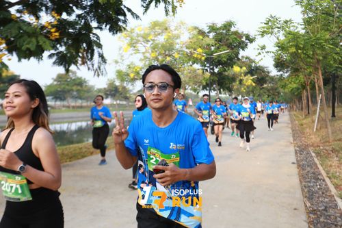 Race photo from ISOPlus Run 2024 Jakarta