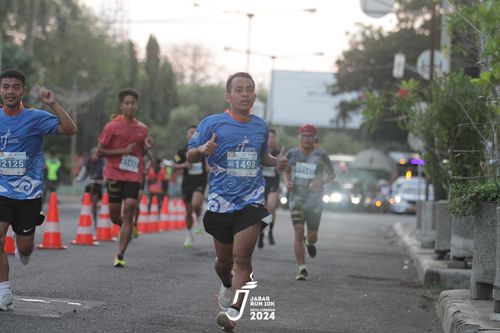Race photo from Jabar Run 10K 2024