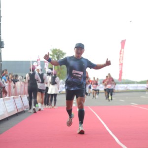 Race photo from KEDIRI HALF MARATHON 2026