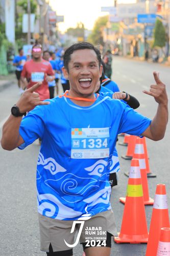 Race photo from Jabar Run 10K 2024