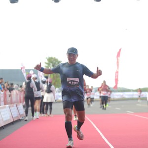 Race photo from KEDIRI HALF MARATHON 2026