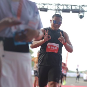 Race photo from KEDIRI HALF MARATHON 2026