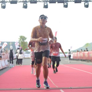 Race photo from KEDIRI HALF MARATHON 2026