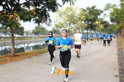 Race photo from ISOPlus Run 2024 Jakarta